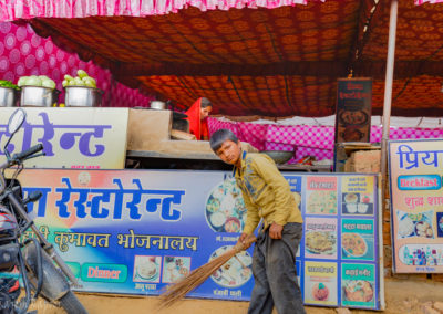 A dhaba at Pushkar