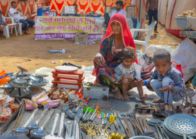 Street vendor at Pushkar