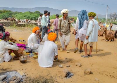 Siesta time at Pushkar