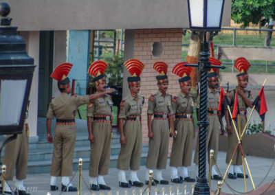 Beating Retreat at Wagah Border