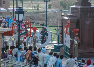 Beating Retreat at Wagah Border