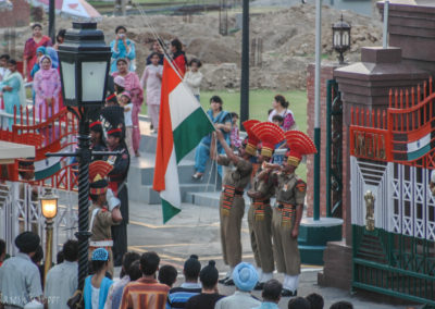 Beating Retreat at Wagah Border