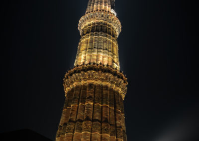 Illuminated Qutb Minar