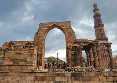 Arches of the Qutb Mosque