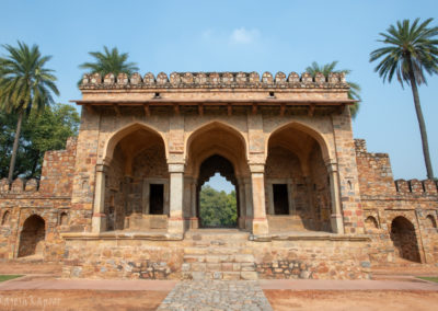 Gateway to Isa Khan Compound