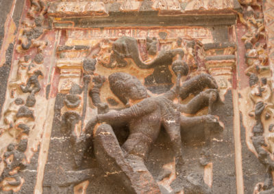 Sculpted Panel at Kailasanath Temple