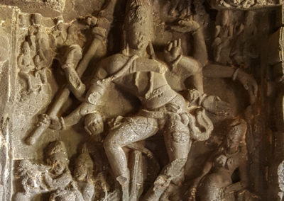 Ellora Cave Sculpture