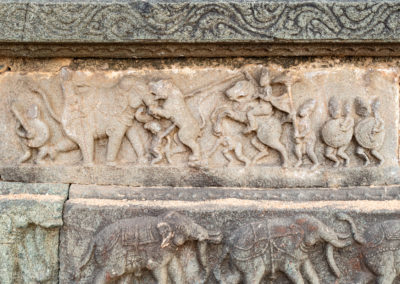 A bas-relief on Mahanavami Dibba