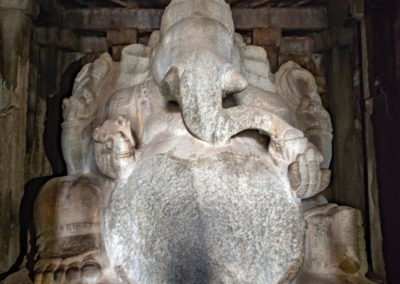 The Kadalekalu Ganesa, Hampi