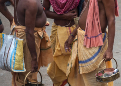 Priests at Jagannath Yatra.