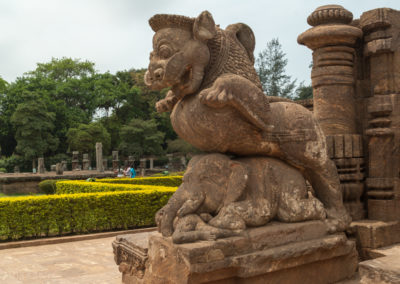 Guarding Lions, Sun Temple, Konark