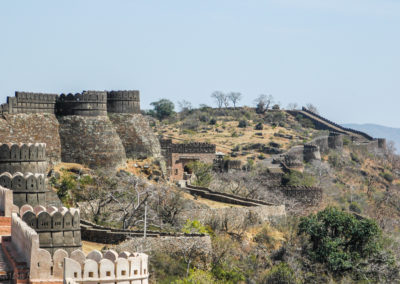 Wall Around Kumbhalgarh Fort