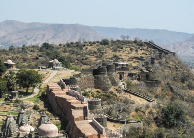 Wall Around Kumbhalgarh Fort