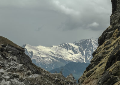 Snow Laden Mountains