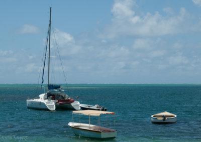 Beachside in Mauritius