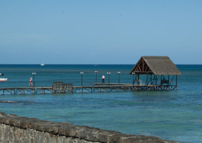 Beachside in Mauritius