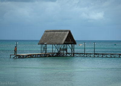 Beachside in Mauritius