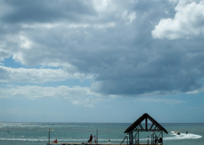 Beachside in Mauritius